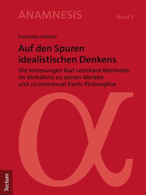 cover image of Auf den Spuren idealistischen Denkens